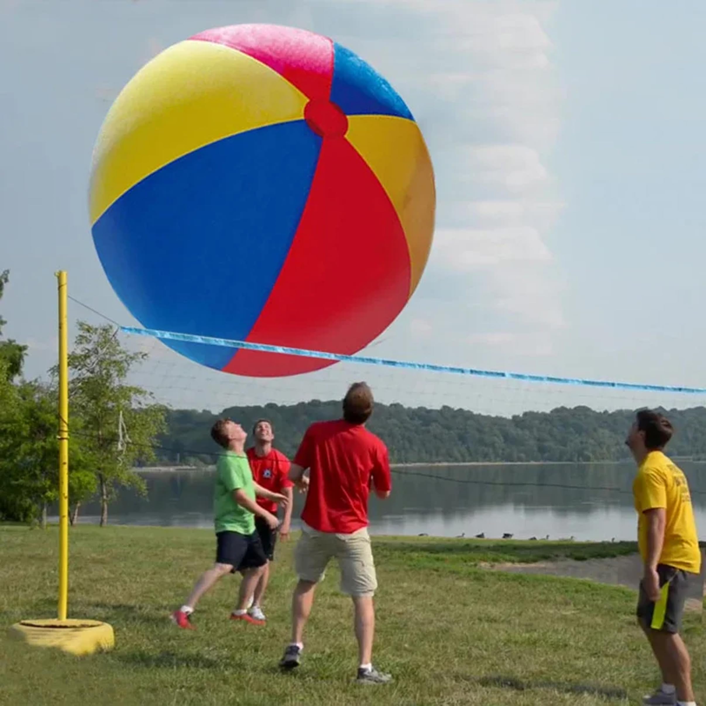 Ballon gonflable géant, ballon de plage gonflable géant, balles de jeu en PVC