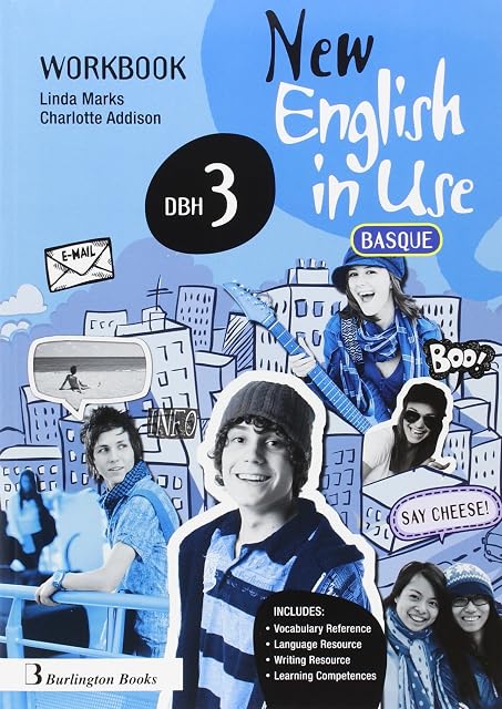 Portada de English in Use 3 ESO Workbook Euskadi Ed 2016