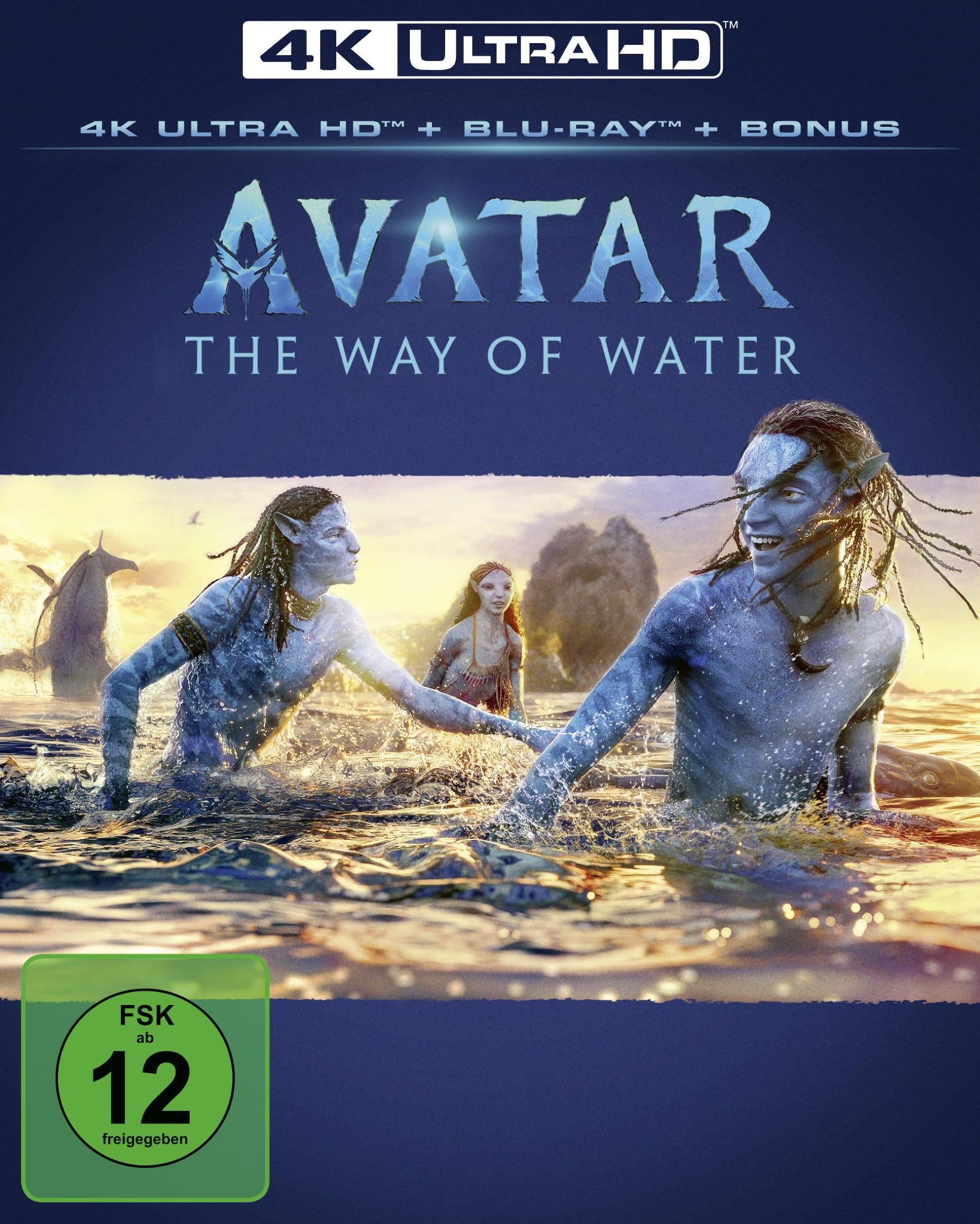 Avatar: The Way of Water (Dolby Vision 2023) (4K Ultra HD + Blu-ray + Bonus-Blu-ray)