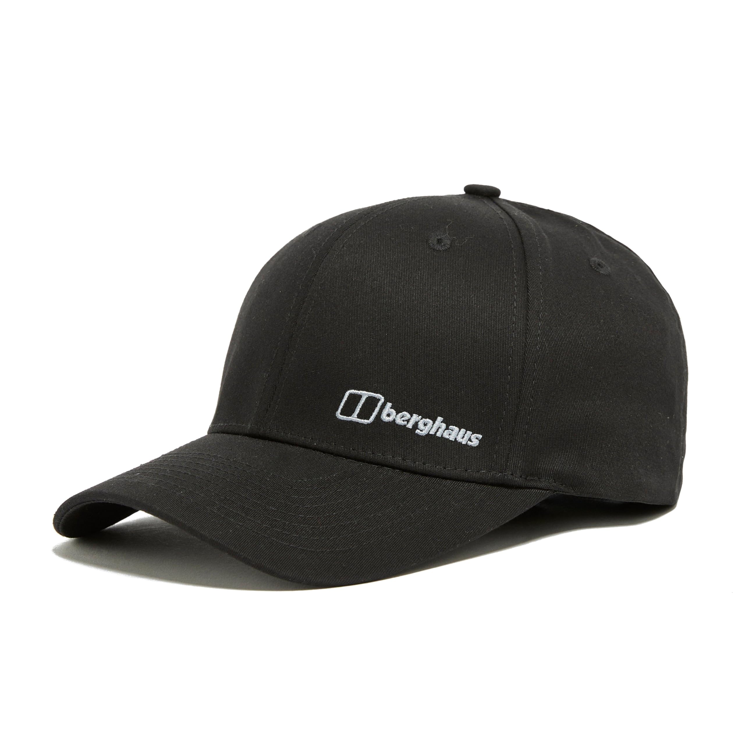 Berghaus Adult Unisex Inflection Base Cap | Adjustable Peaked Cap, Black, ONESZ