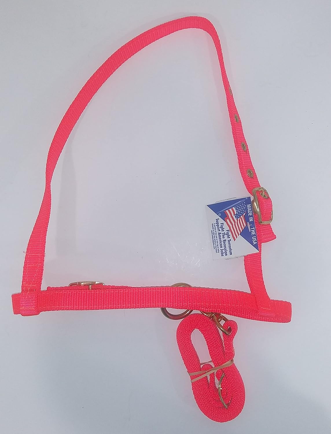 Ron Mar Custom Tack Nylon Tie Down Nose Band w/Strap Pony
