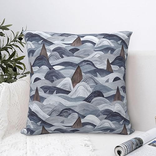Miniatura 3 de YIPOCH Rocks in The Sea- Throw Pillow Covers 26"x26" Throw Pillow Cushion Cases Decoration for Couch Sofa Pillow Covers fundas para cojines de sala