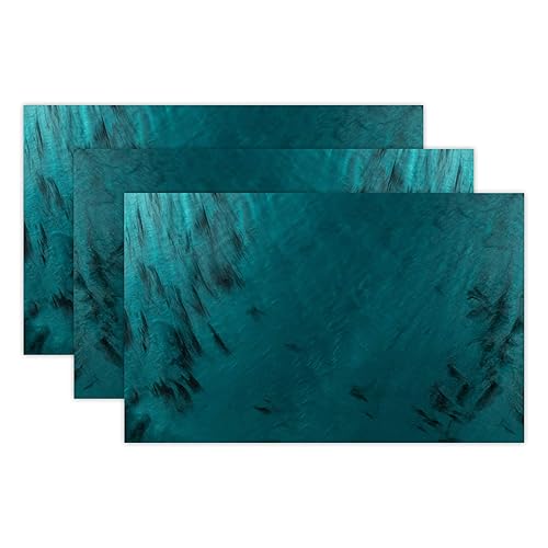 Sea Foam ColorWave | 3 hojas de 0.118 in (1/8 pulgadas), 12 x 19 pulgadas, Glowforge Performance Series CO2 Laser Ready, patrón especial fundido