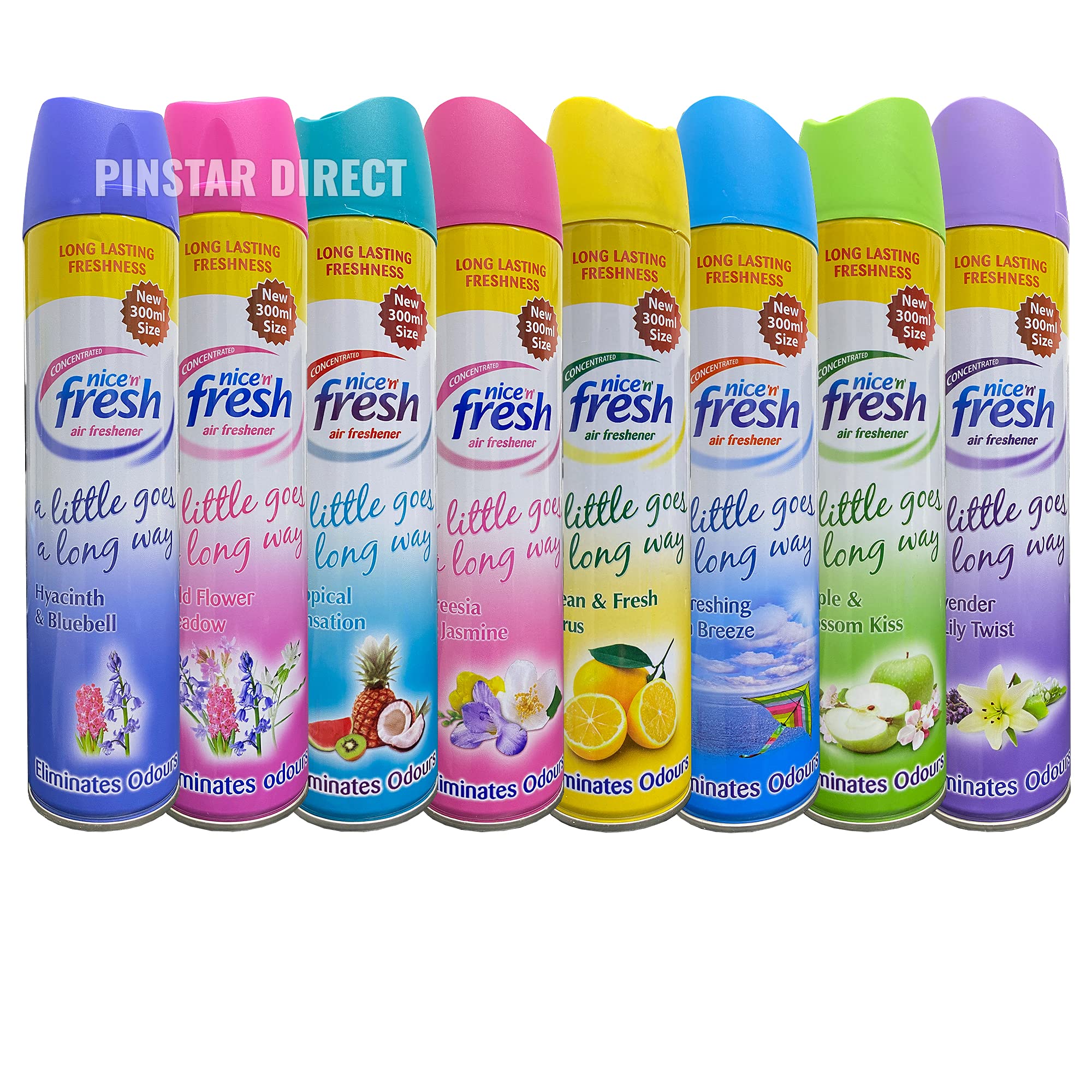 Air Freshener Mix 6x Room Spray 300ml