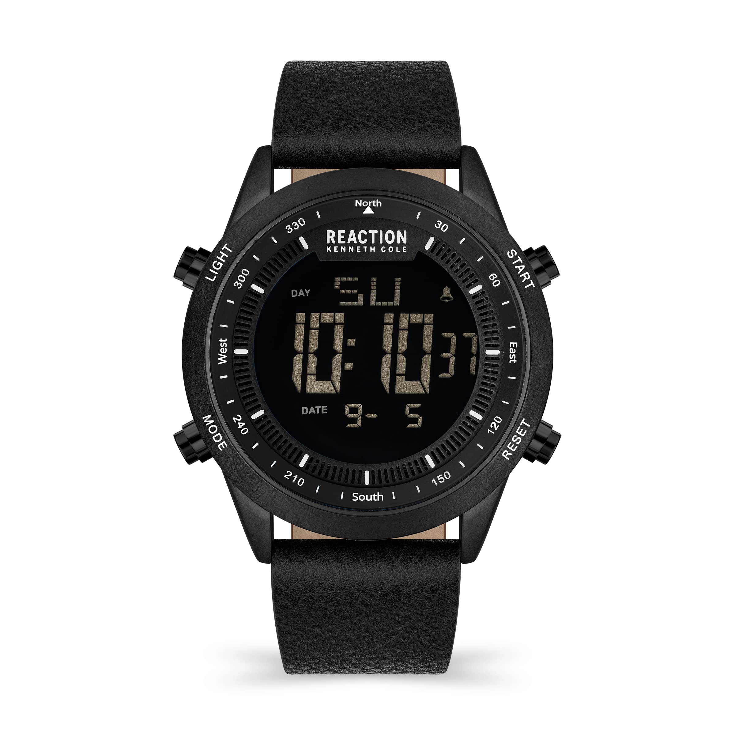 Kenneth Cole Reaction Digital Mens Watch - Krwgd2191203 (Black Dial Black Colored Strap) (B09TS2JNTK) Amazon Price History, Amazon Price Tracker