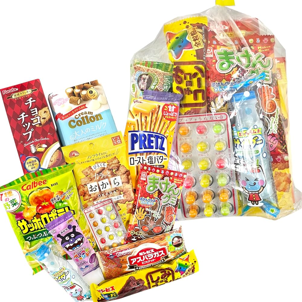 非売品　お菓子　ストラップ　まとめ売り Amazon.co.jp: お菓子 駄菓子 袋 詰め合わせ 11点 セット (A1000