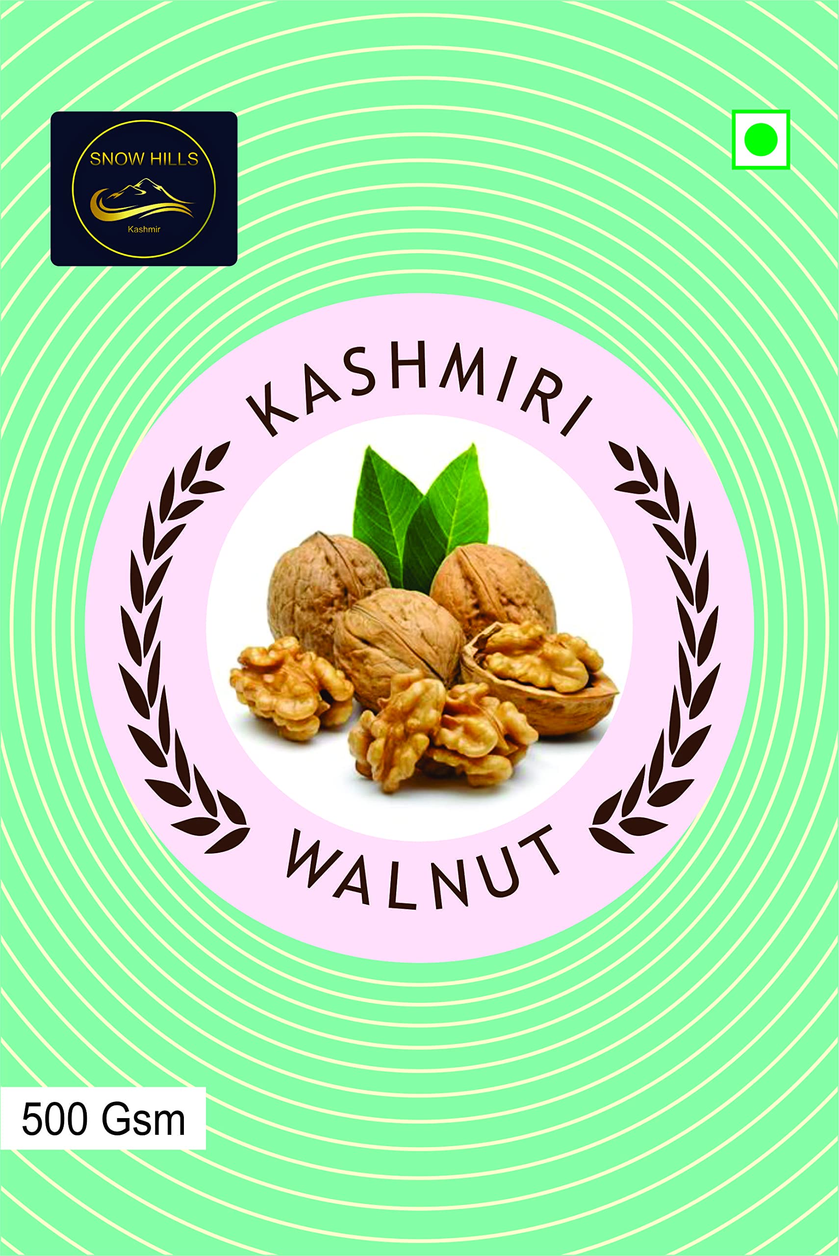 Snow Hills Kashmir Premium Kagzi Akhrot (Walnuts) - 500gm | Soft Shell, Easy to Break | 100% Pure, Organically Cultivated | | With Shell, Crack and Enjoy (500) (B0D2XXL1QB) Amazon Price History, Amazon Price Tracker