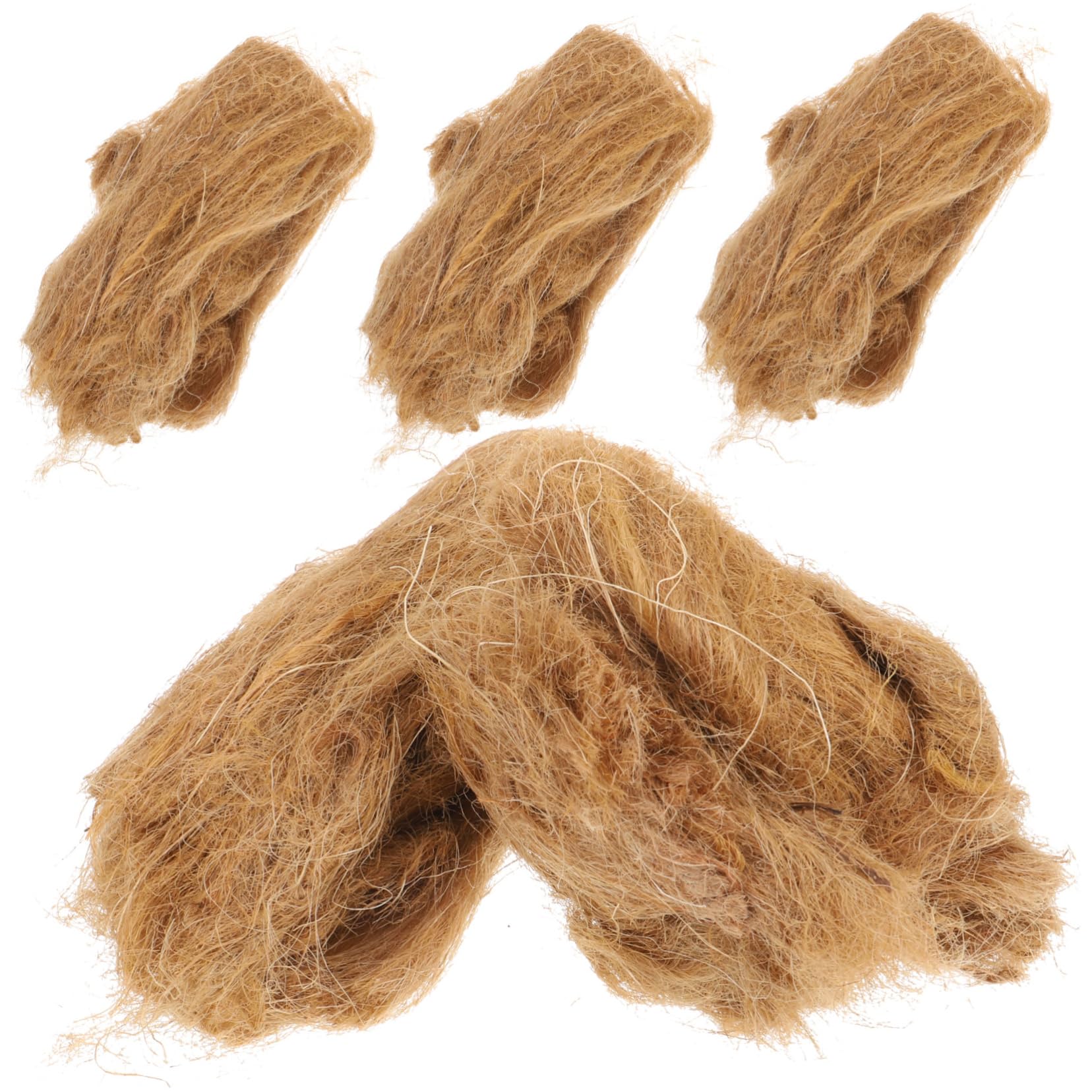 5 Ensembles Allume Naturel Jute Accessoires De Camping pour Activités Extérieures 4 Pièces * 5