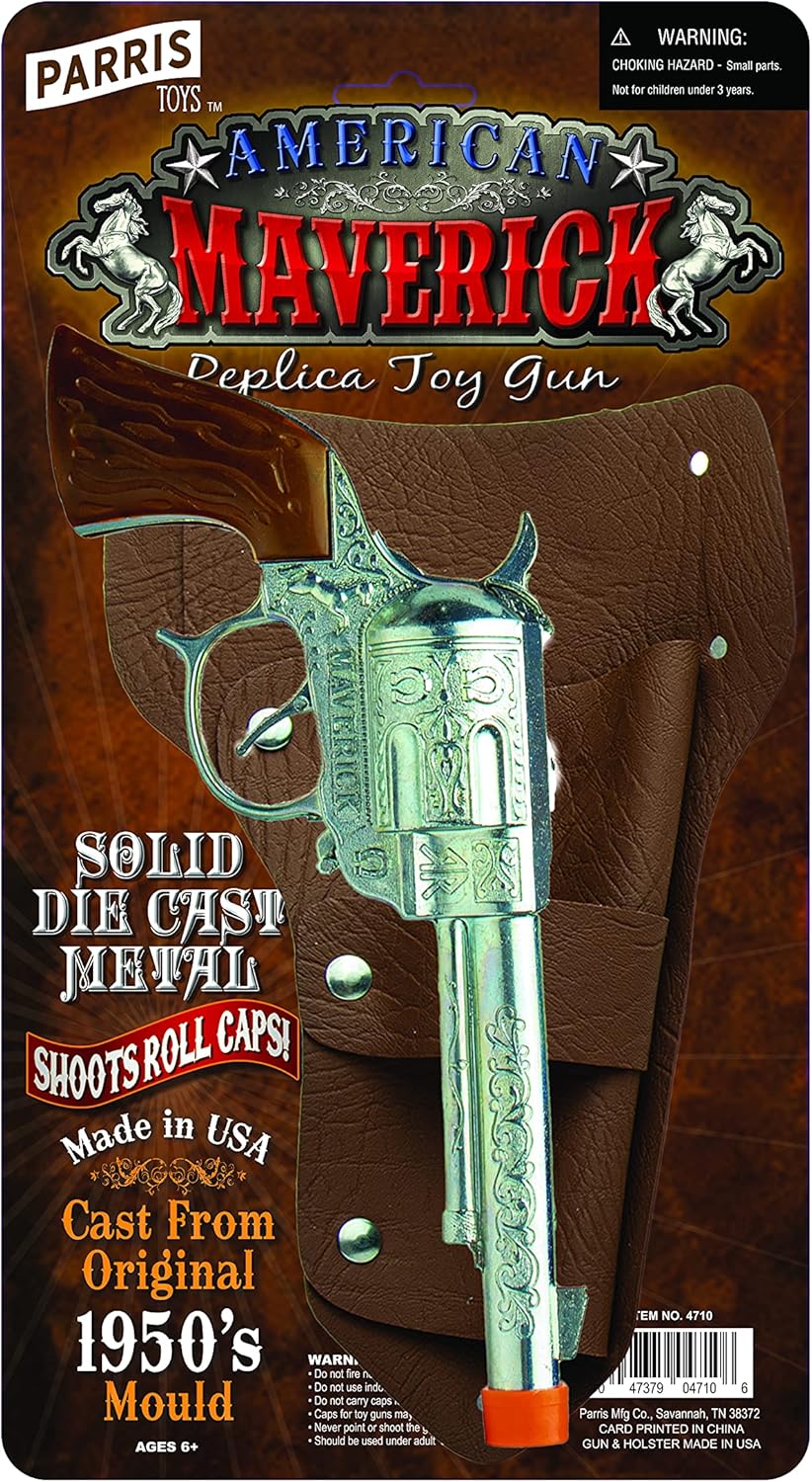 PARRIS CLASSIC QUALITY TOYS EST. 1936 Holster Sets (Johnny Reb Pistol & Holster Set)