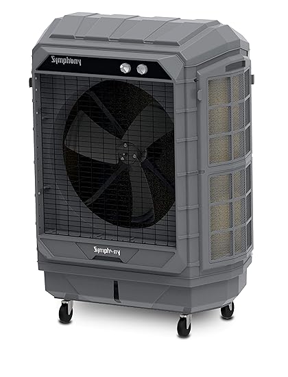 Symphony Movi-cool 100-G Desert Cooler (Grey, XL)