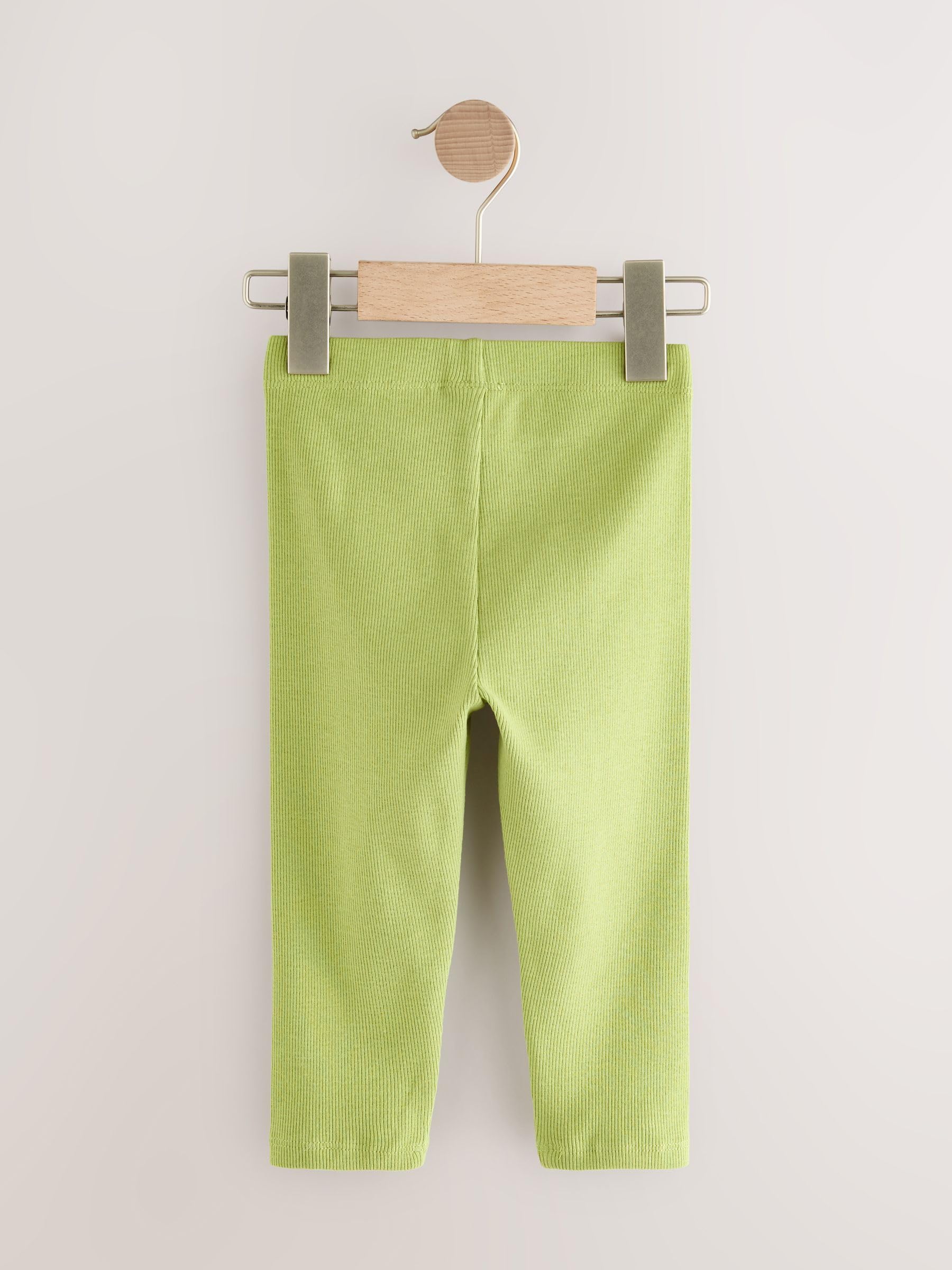 NEXT Fille Leggings côtelés, Lot de 5