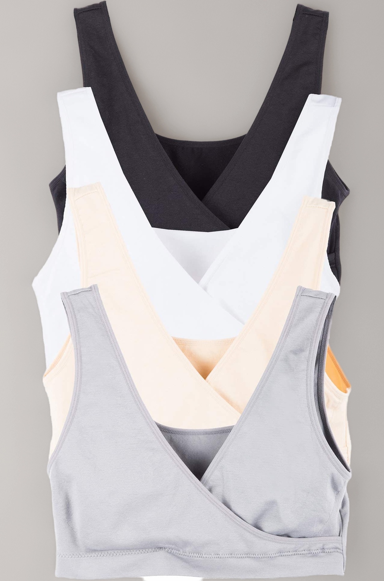 Caramel Cantina 4 Pack Nursing Maternity Sleep Bra