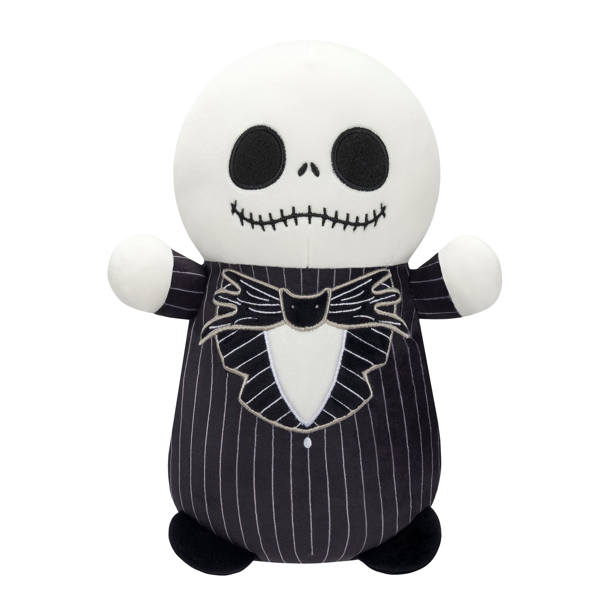 SquishmallowsOriginal Disney 10-Inch Jack Skellington HugMees - Medium-Sized Ultrasoft Official Jazwares Plush