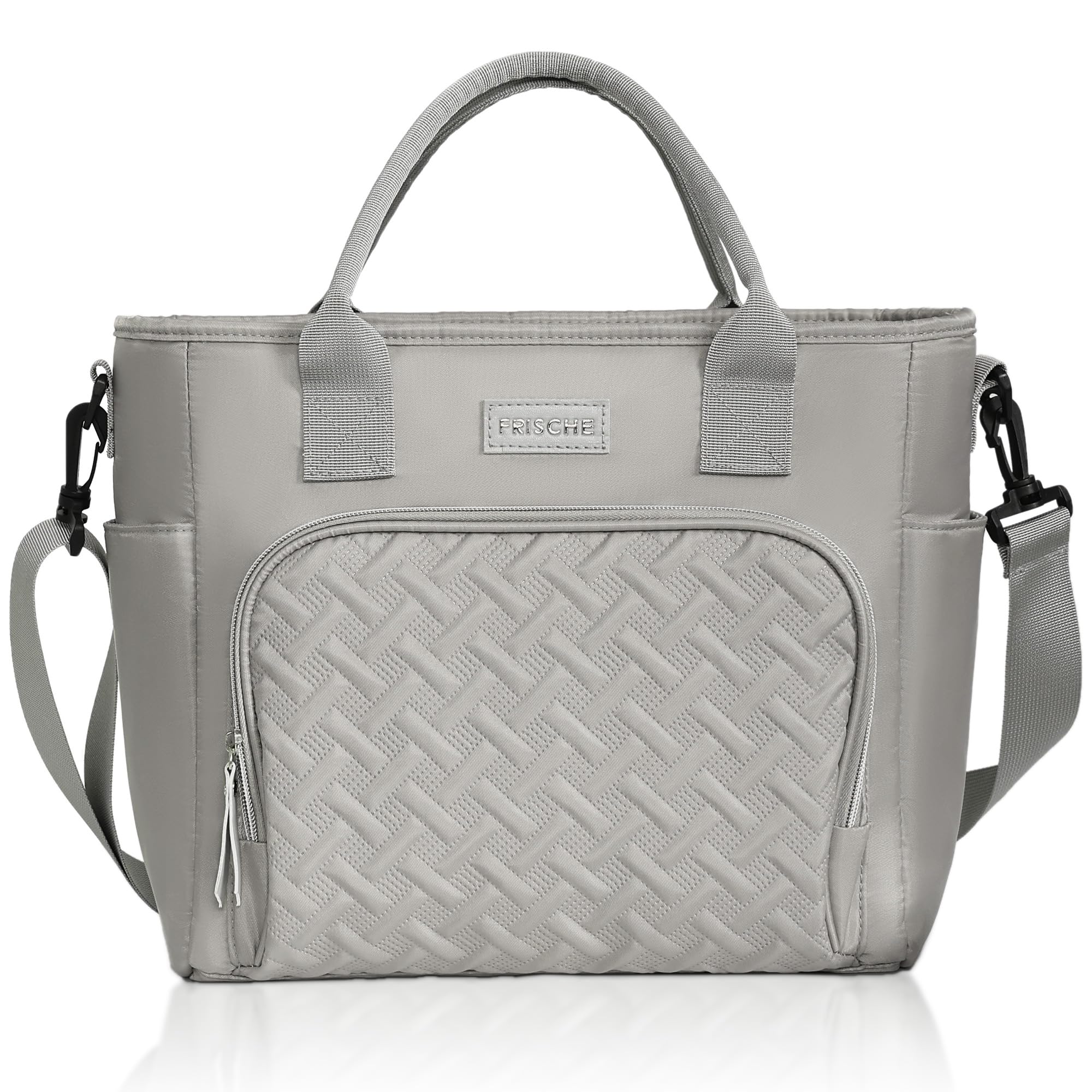 wymulot 17L Insulated Lunch Bag for Women, LeakProof Insulated Work Lunch Box with Adjustable Shoulder Strap, Large Lunch Cooler Tote for Office,