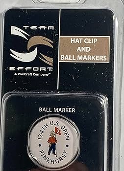 Amazon.com: 2024 US Open Hat Clip Ball Markers Set Pinehurst