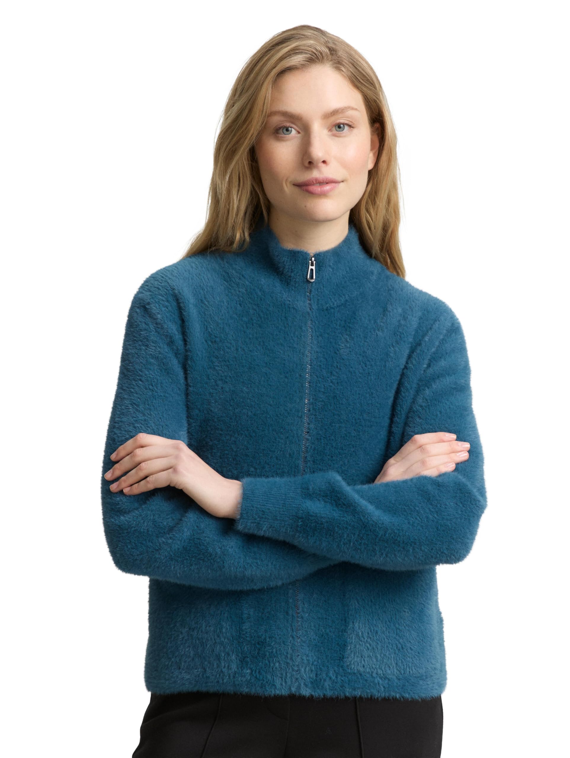 TOM TAILOR Damen Cardigan Strickjacke