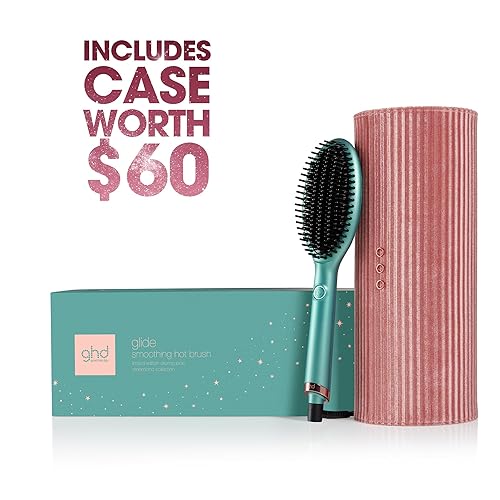 Miniatura 4 de ghd Set de regalo de cepillo caliente suavizante en jade seductor