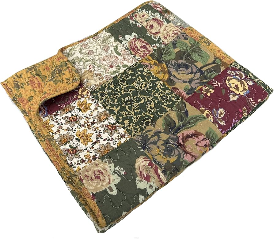 新品★Peak PatchworkQuiltedNORAGICoat Amazon.com: Barefoot Bungalow Greenland Home Antique Chic