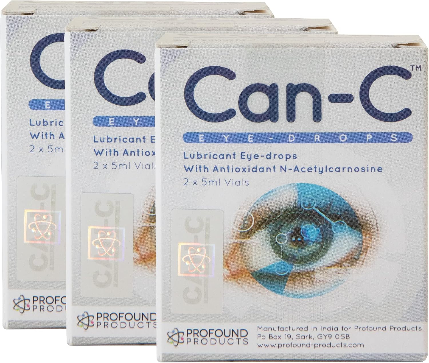Can-c Eye Drops - Three Boxes: Contains Six 5ml Vials (3)