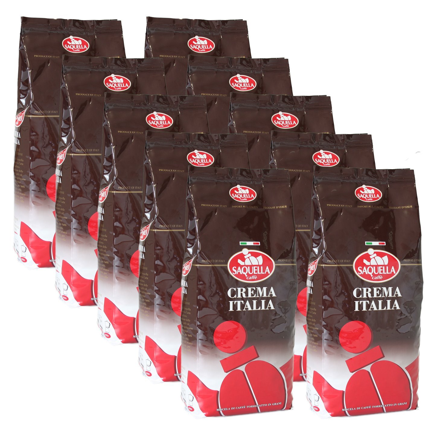 SAQUELLA Crema Italia, 1000g 10er Pack