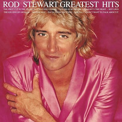 Greatest Hits Vol. 1 (Pink Vinyl) [Disco de Vinil] por Rod Stewart, capa do álbum