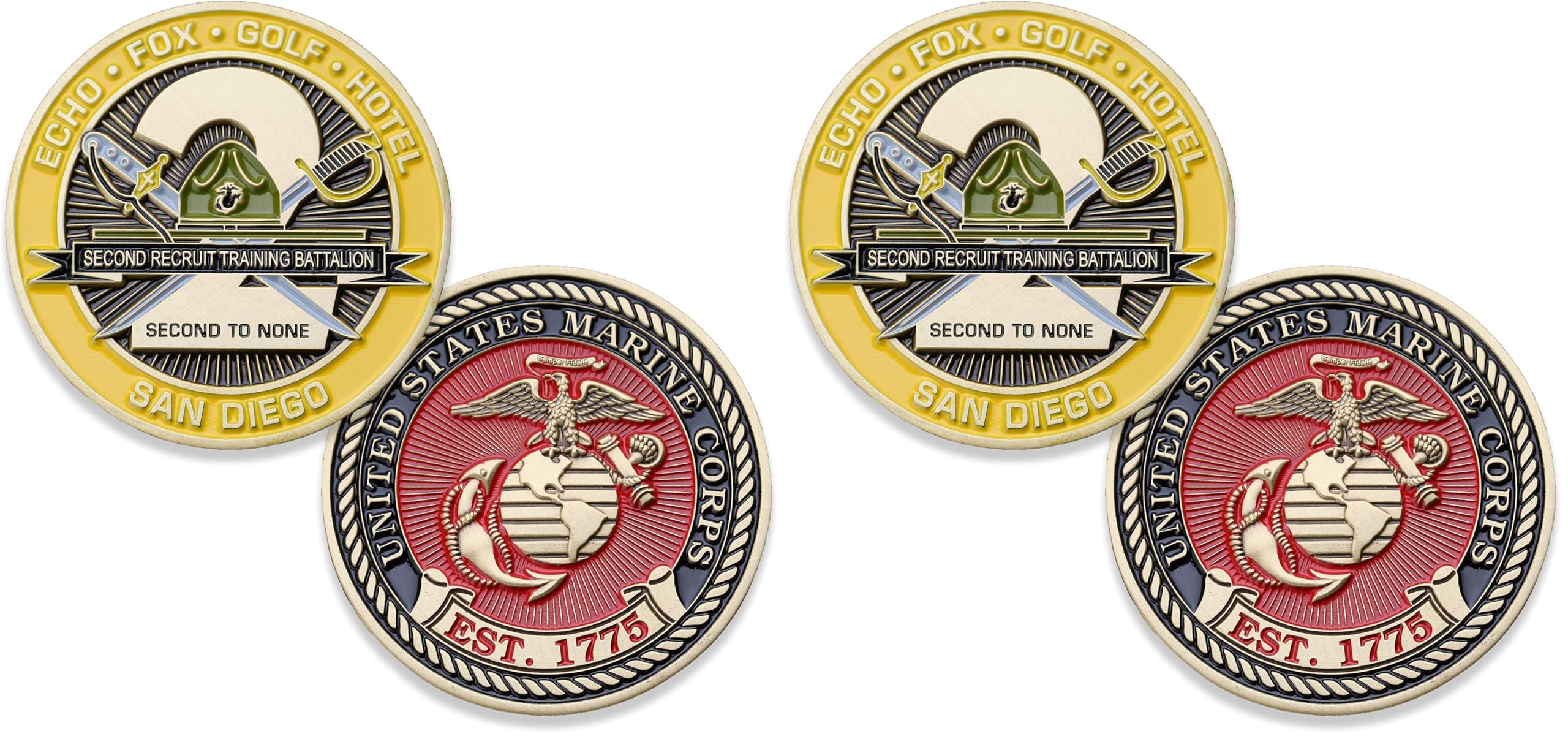 Amazon.com: USMC Second Recruit Training Battalion San Diego