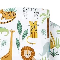 Vista 4 de Boppy - Funda de almohada de lactancia, vida silvestre colorida, mezcla de algodón, se adapta al soporte original para lactancia, alimentación