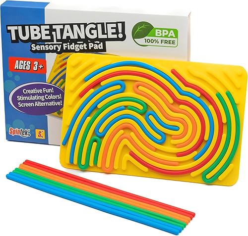 Fidget Pad - Tablero de actividades sensoriales los mejores juguetes silenciosos para inquietos. Juguetes sensoriales silenciosos para niños con