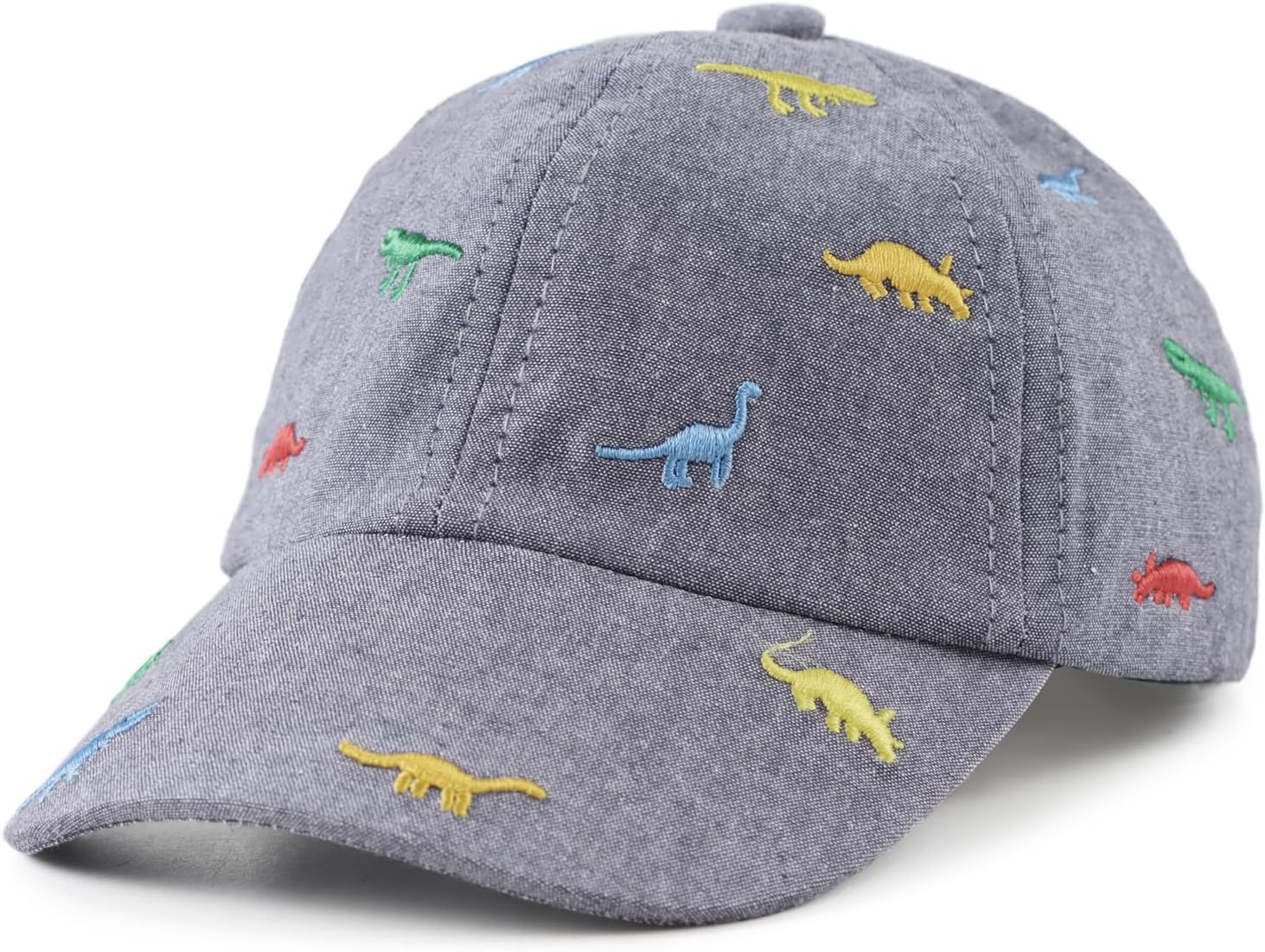 PESAAT Summer Baby Boy Baseball Hat Dinosaur Infant Visor Caps Cotton Toddler Boys Sun Hats