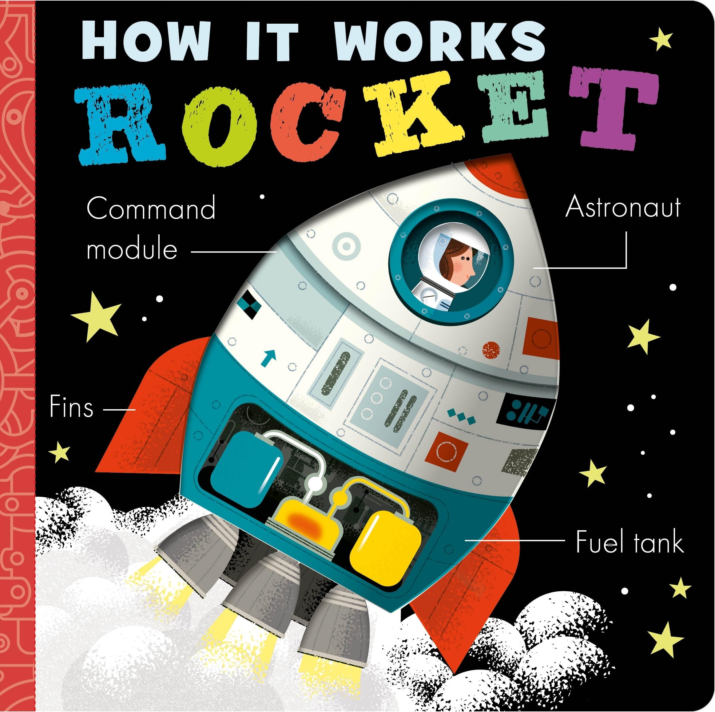 How it Works: Rocket by Amelia Hepworth (Board book)