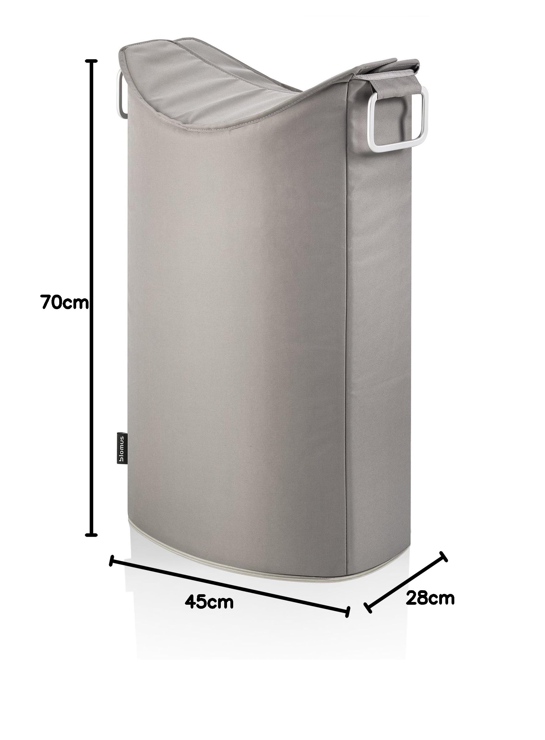 blomus Wäschesammler -FRISCO- Wäschekorb 65 Liter Taupe