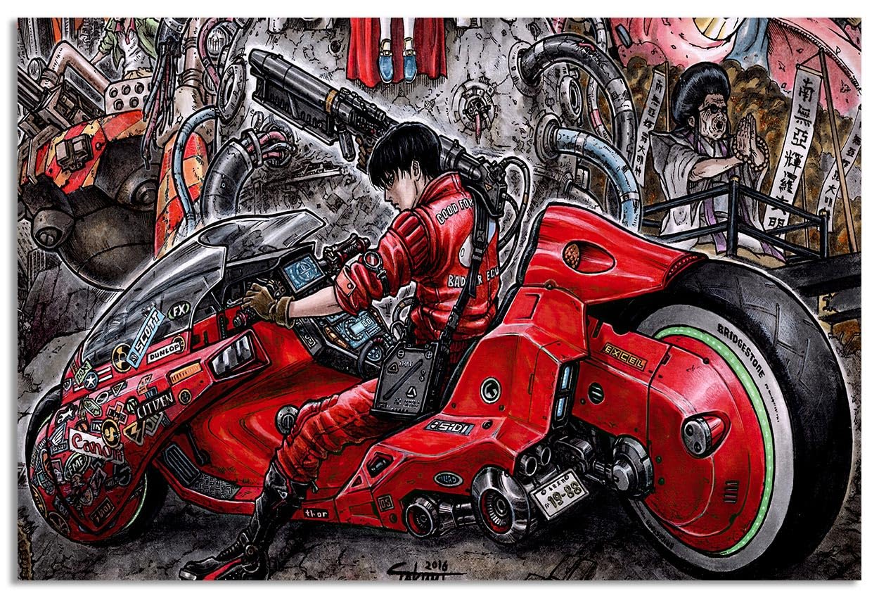 Amazon.com: Anime Posters Akira (1988) Japanese Manga Anime Movie