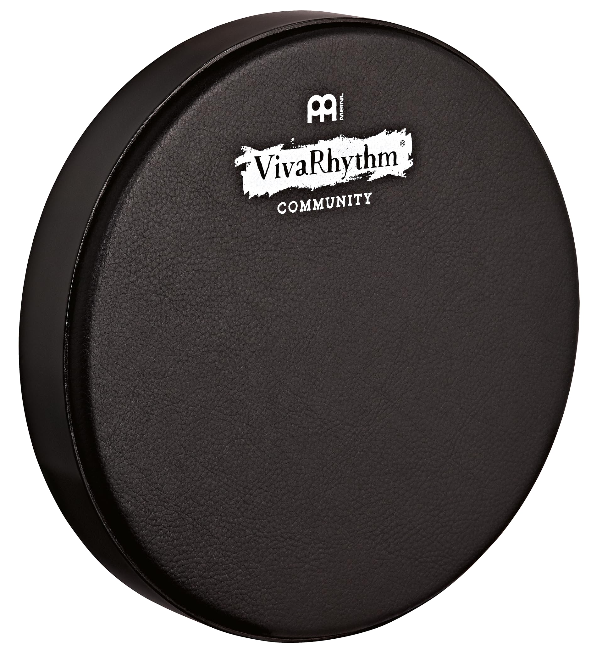 Meinl Percussion Pop Off Bass Drum Head, Schwarz (VR-POHBD12-NH) | Fell für VivaRhythm Pop Off Bass Drum, Vorgestimmt, als Handtrommel spielbar, Durchmesser 12 Zoll, Nappa