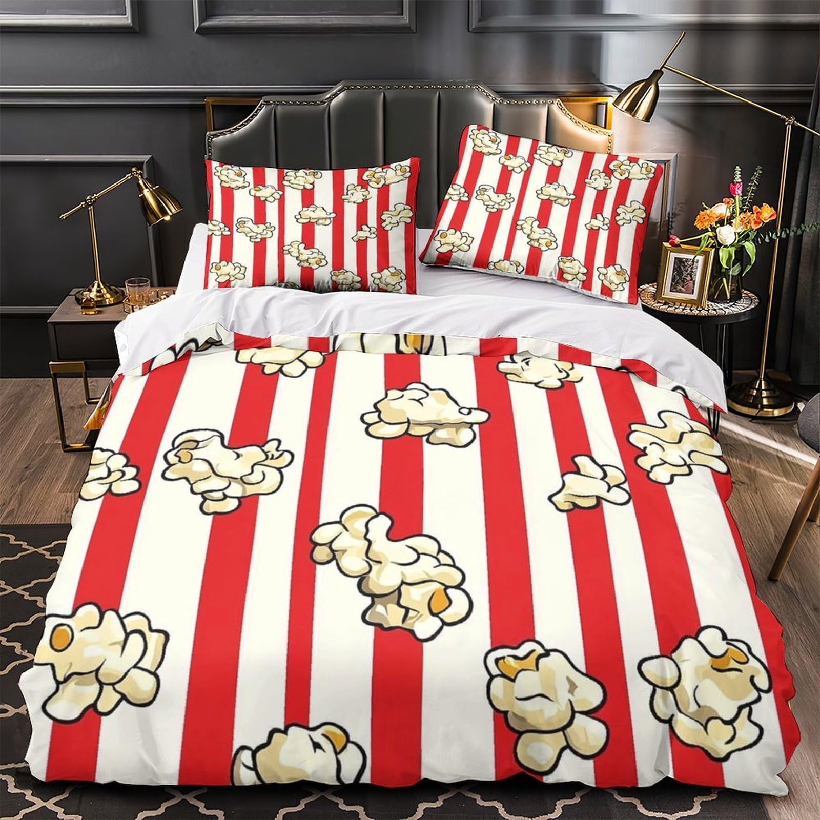 Housse de couette 260x220cm haut de gamme imprimé 3D animaux sauvages avec fermeture éclair robuste