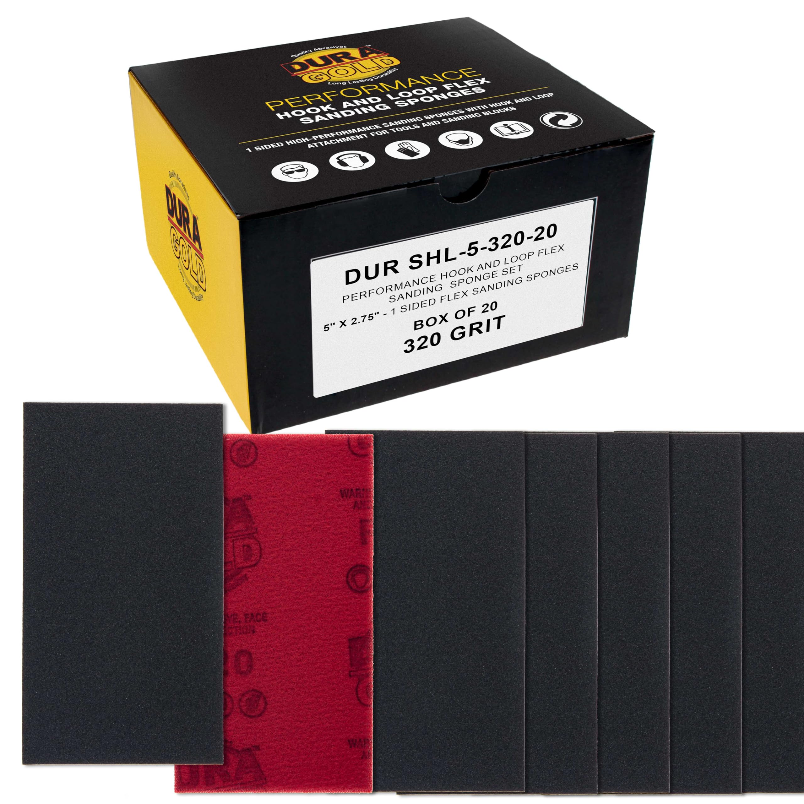 Amazon.com: Dura-Gold 320 Grit 5