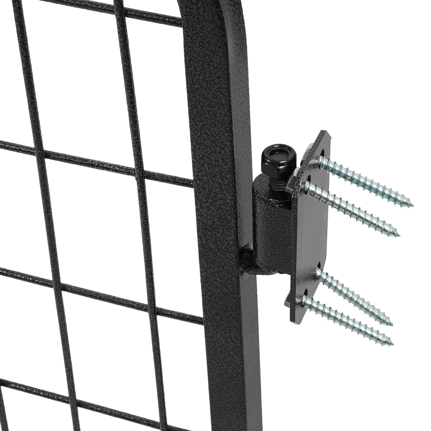 48‘’ Wide Horse Stall Gate Steel Powder Coated Livestock Enclosures Gray