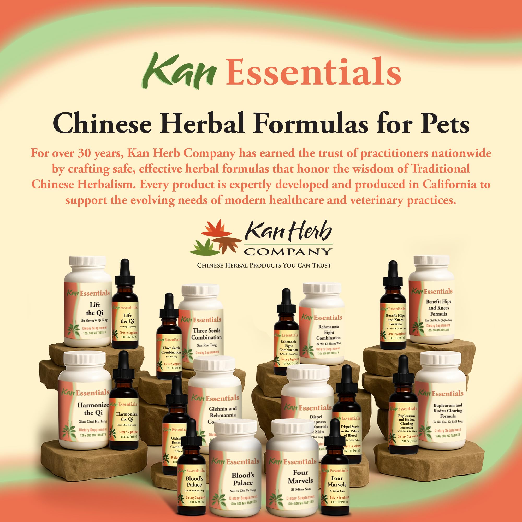 Kan Herb Company Four Marvels – Traditional Chinese Herbal Blend for Dogs and Cats to Support Digestive Clarity, Fluid Balance, and Overall Wellness, Herbal Supplement Tablets for Pets, 60 Tablets — Amazon image 6