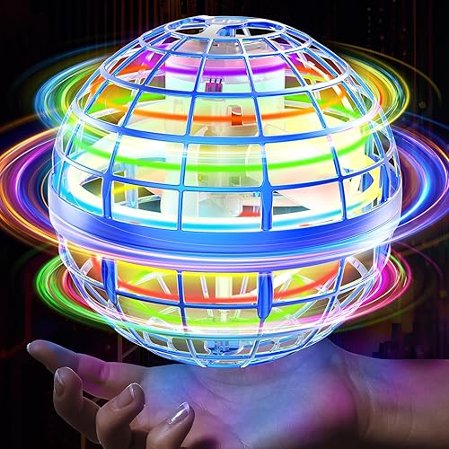 Bola de orbe voladora 2023 Galaxy Cosmic Globe UFO Boomerang Hover Ball Galatic Fidget Spinner Mini Drone Cool Toys Ideas de regalo de cumpleaños