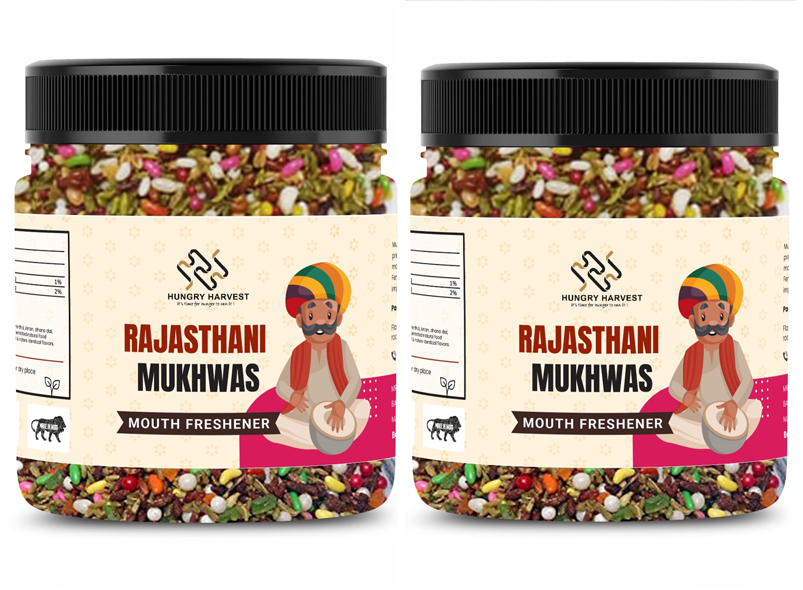 Hungry Harvest Royal Rajasthani mukhwas | Home made Rajashthani mukhwas Mouth freshener [Jar Pack] (600 Grams (Pack of 2 of 300 Grams)) (B09Z7X73QT) Amazon Price History, Amazon Price Tracker