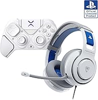 Vista 10 de Turtle Beach Atlas 200 Wired Multiplatform Gaming Headset for Xbox, PlayStation, PC w/ 3.5mm Wired Connection - 50mm Nanoclear Drivers, Flip-to-Mute