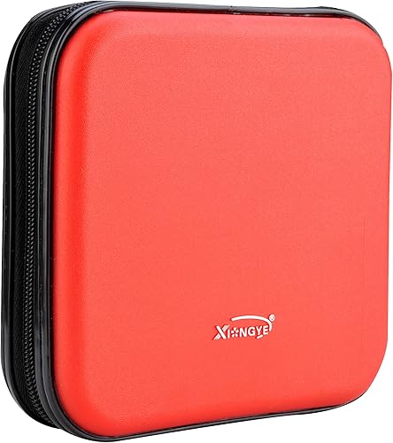 Miniatura 19 de Billetera para CD y DVD, capacidad de 32 unidades, soporte para funda de DVD y CD para automóvil, disco de almacenamiento portátil de DVD/VCD, funda