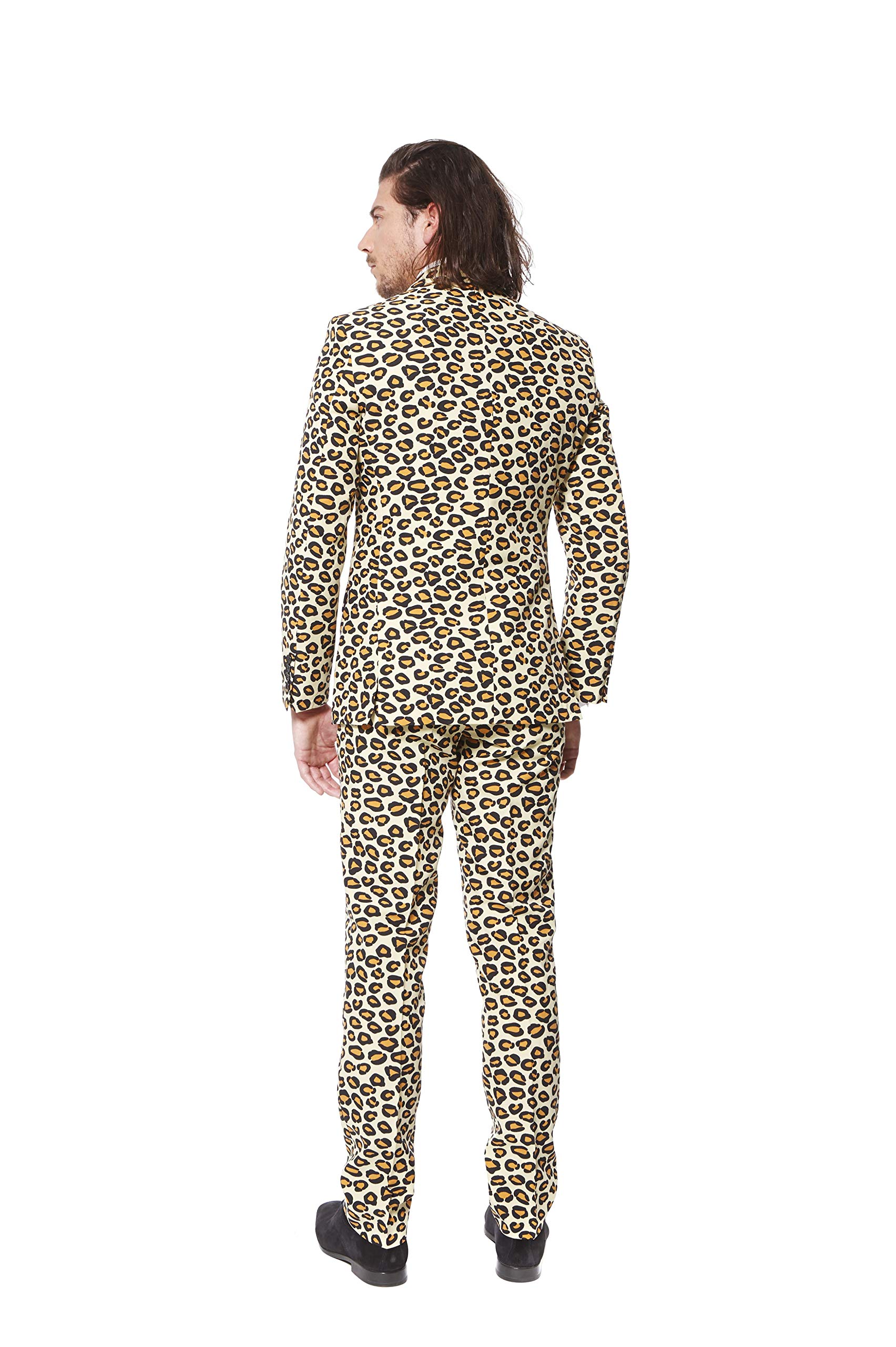 OppoSuits Lustige Verrückt Abschlussball Anzüge für Herren - Komplettes Set: Jackett, Hose und Krawatte,The Jag