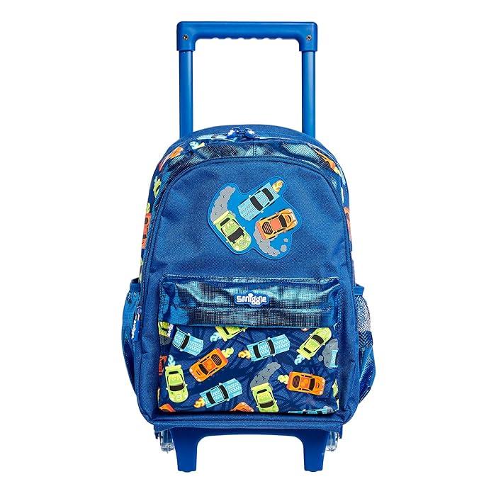 Buy Smiggle Whirl Junior Trolley Backpack Travel Bag School Bag for