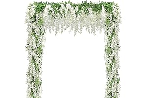 5Pcs Artificial Wisteria Garland for Hanging Flower Decorations
