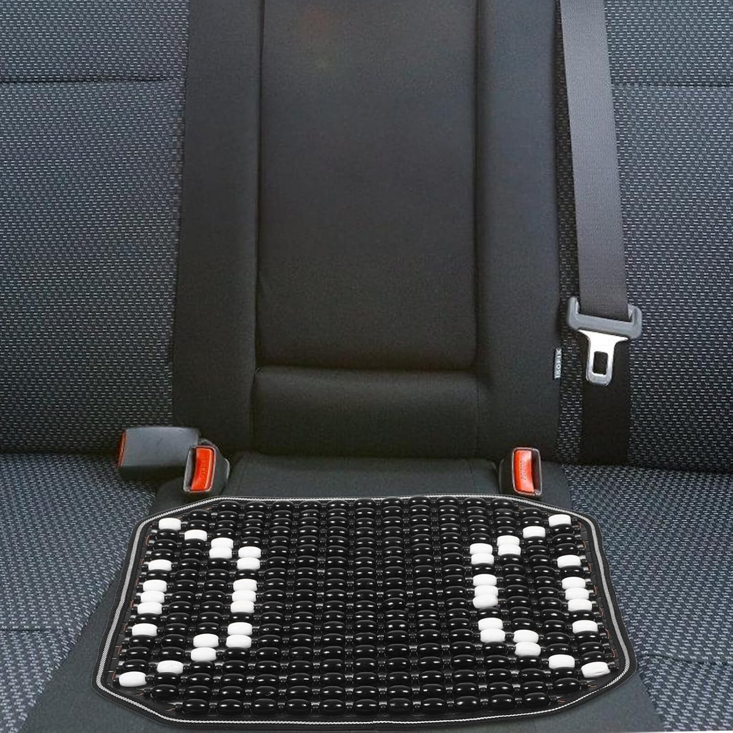 iplusmile Beaded Car Seat Cover Cooling Cushion for Comfortable Driving Breathable and Ventilated Seat Protector Compatible Vehicles Stylish Design for SUV Truck and Auto