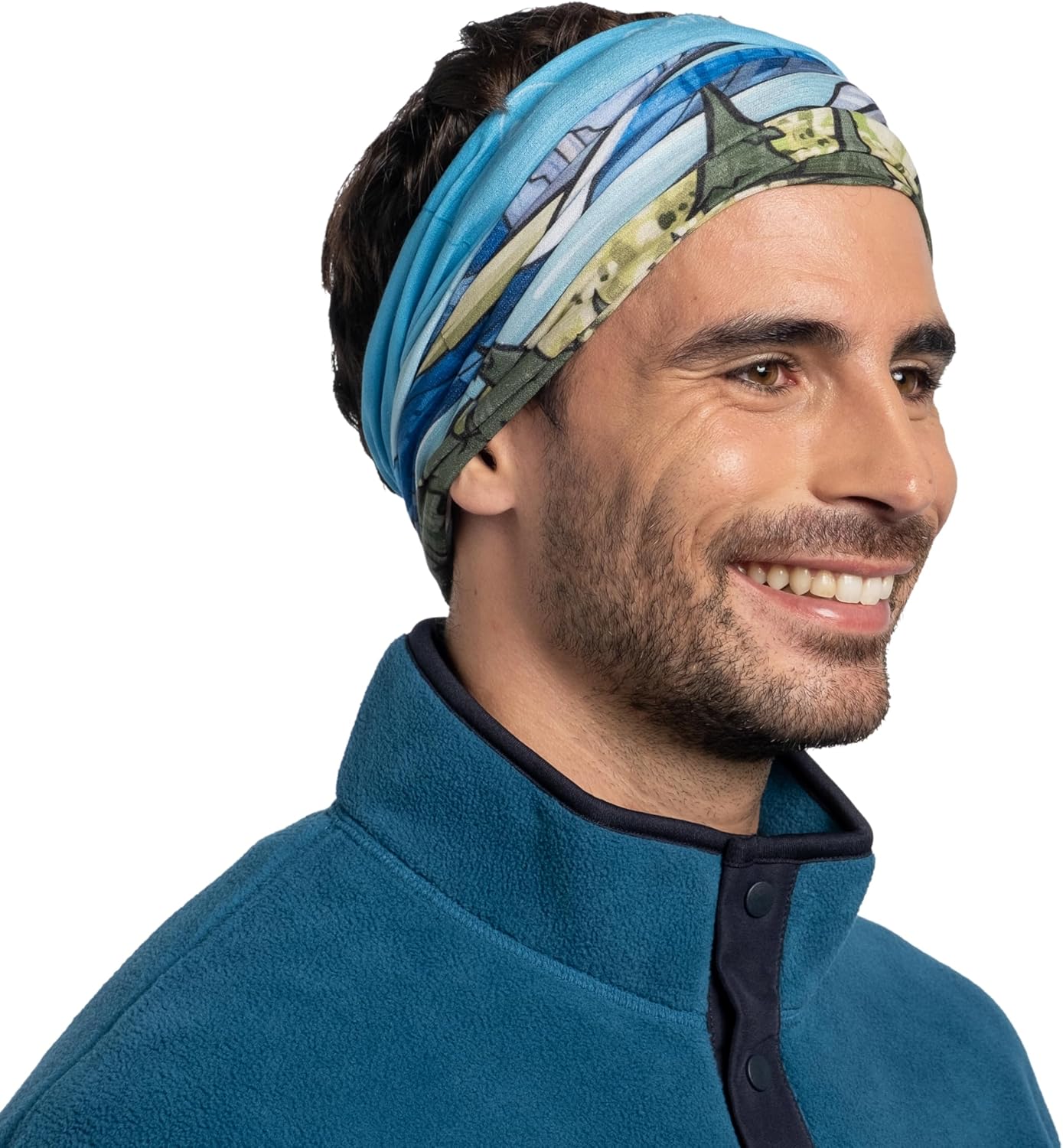 Buff CoolNet UV Neck Gaiter, UPF 50 Sun Protection, Breathable, Versatile, Quick Dry Face Mask, National Park, Adult Size - Image 2
