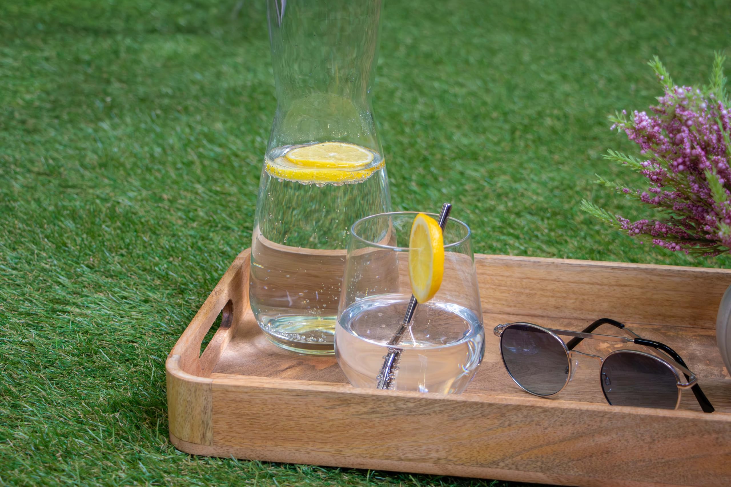 Primaflor Kunstrasen Rio | 2,00m x 6,00m | Rasen-Teppich 37mm für Garten, Balkon & Terrasse | Outdoor Bodenbelag | Wasserdurchlässig | UV-stabil | naturgetreu | kinderfreundlich