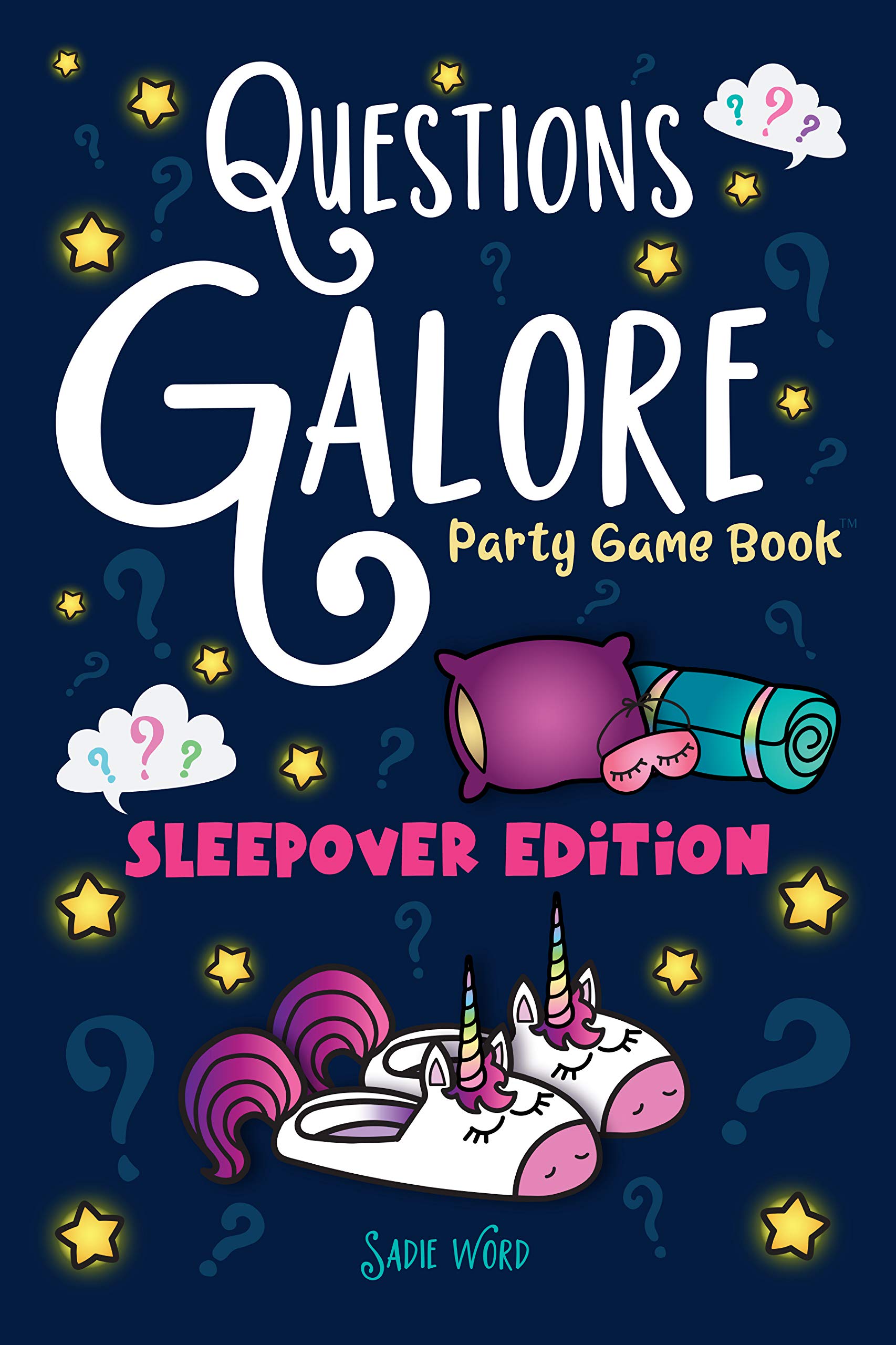 Buy Questions Galore Party Game Book over Edition A Slumber Party