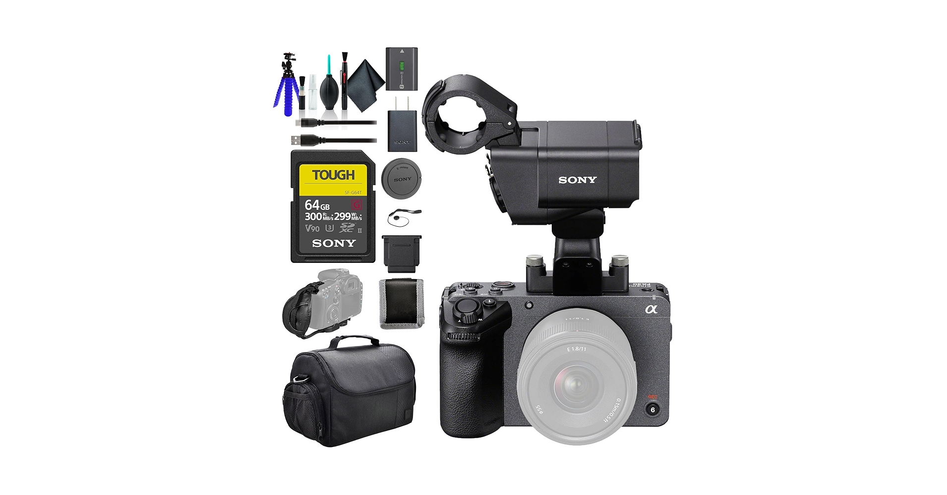 Amazon.com : Sony FX30 Digital Cinema Camera with XLR Handle