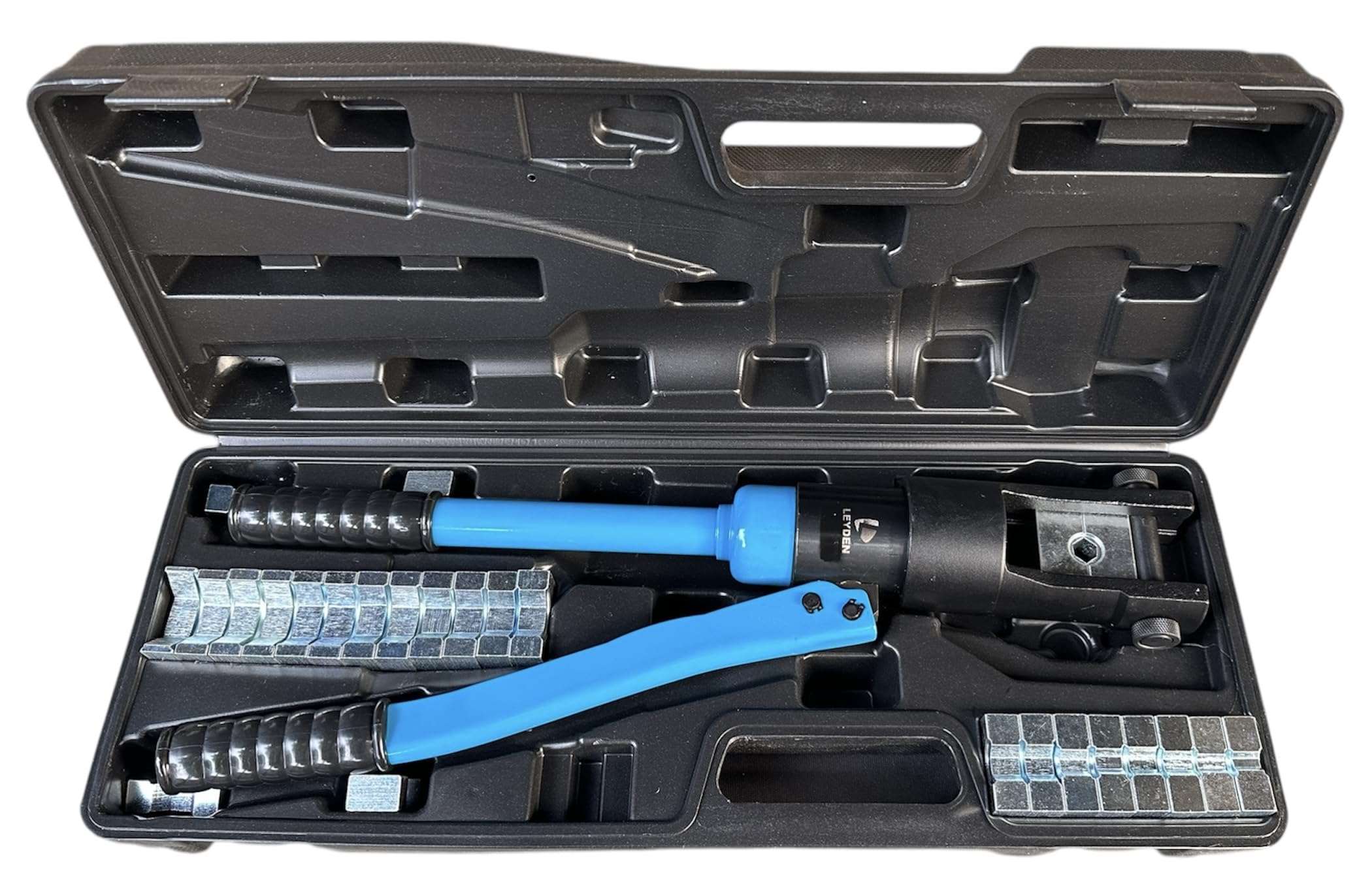 LEYDEN LQK-500 16-500mm² Hydraulic Crimping Tool, 130KN Crimping Pressure Crimper for Copper and Aluminium Lugs Terminal Manual Hydraulic Crimper — Amazon image 4